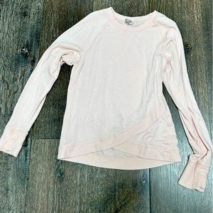 Light pink Athleta sweatshirt